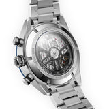  Shop Authentic Tag Heuer Carrera Chronograph Blue Dial Silver Steel Strap Watch for Men - CBN2A1A.BA0643 - Luxxuri
