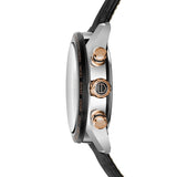  Shop Authentic Tag Heuer Carrera Chronograph Black Dial Black Leather Strap Watch for Men - CBN2A5A.FC6481 - Luxxuri