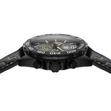  Shop Authentic Tag Heuer Formula 1 Chronograph Senna Black Dial Black Leather Strap Watch for Men - CAZ101AJ.FC6487 - Luxxuri