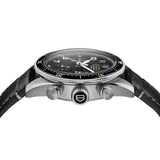  Shop Authentic Tag Heuer Autavia Chronometer Flyback Automatic Chronograph Black Dial Black Leather Strap Watch for Men - CBE511A.FC8279 - Luxxuri