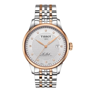  Shop Authentic Tissot Le Locle Powermatic 80 Silver Dial Two Tone Steel Strap Watch For Men - T006.407.22.036.01 - Luxxuri