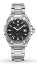  Shop Authentic Tag Heuer Aquaracer Automatic Black Dial Silver Steel Strap Watch for Men - WAY2110.BA0928 - Luxxuri