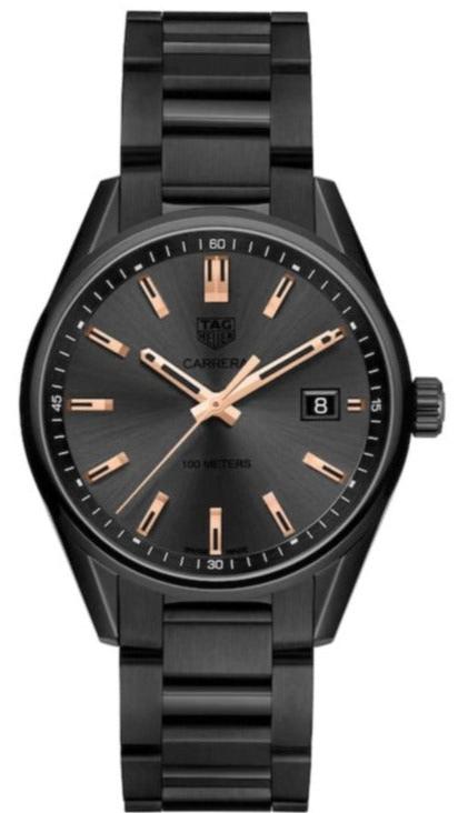  Shop Authentic Tag Heuer Carrera Special Edition Black Dial Black Steel Strap Watch for Women - WAR1113.BA0602 - Luxxuri
