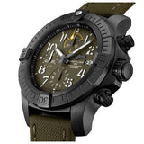  Shop Authentic Breitling Avenger Chronograph 45mm Green Dial Green Nylon Strap Watch for Men - V13317101L1X1 - Luxxuri