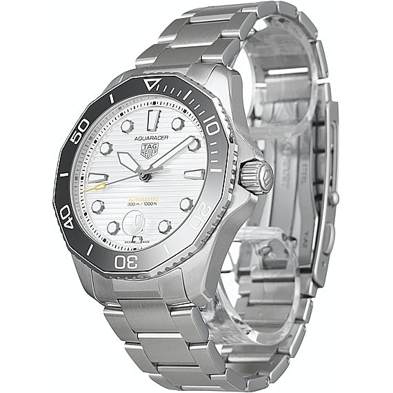  Shop Authentic Tag Heuer Aquaracer Professional 300 Automatic Silver Dial Silver Steel Strap Watch for Men - WBP201C.BA0632 - Luxxuri