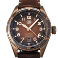  Shop Authentic Tag Heuer Autavia Brown Dial Brown Leather Strap Watch for Men - WBE5191.FC8276 - Luxxuri
