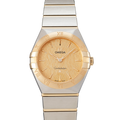  Shop Authentic Omega Constellation Manhattan Yellow Dial Two Tone Steel Strap Watch for Women - 131.20.28.60.08.001 - Luxxuri
