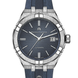  Shop Authentic Maurice Lacroix Aikon Automatic Date Blue Dial Blue Silicone Strap Watch For Men - AI6008-SS000-430-4 - Luxxuri