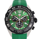 Shop Authentic Tag Heuer Formula 1 Chronograph Green Dial Green Rubber Strap Watch for Men - CAZ101AP.FT8056 - Luxxuri