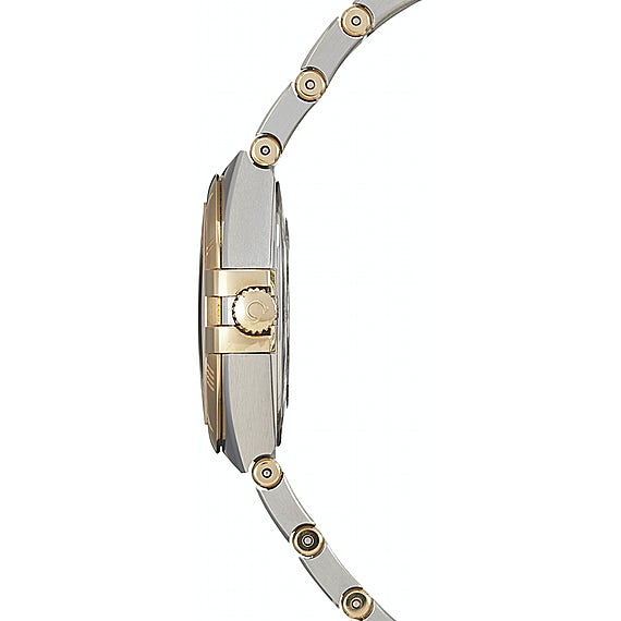  Shop Authentic Omega Constellation Manhattan Yellow Dial Two Tone Steel Strap Watch for Women - 131.20.28.60.08.001 - Luxxuri
