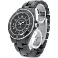  Shop Authentic Chanel J12 Quartz Black Dial Black Steel Strap Watch for Women - J12 H5695 - Luxxuri