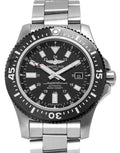  Shop Authentic Breitling Superocean II Special 44mm Black Dial Silver Steel Strap Watch for Men - Y1739310/BF45/162A - Luxxuri