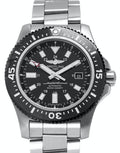  Shop Authentic Breitling Superocean II Special 44mm Black Dial Silver Steel Strap Watch for Men - Y1739310/BF45/162A - Luxxuri