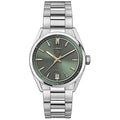  Shop Authentic Tag Heuer Carrera Date Automatic 18K Green Dial Silver Steel Strap Watch for Women - WBN2312.BA0001 - Luxxuri