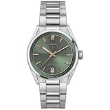  Shop Authentic Tag Heuer Carrera Date Automatic 18K Green Dial Silver Steel Strap Watch for Women - WBN2312.BA0001 - Luxxuri