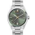  Shop Authentic Tag Heuer Carrera Date Automatic 18K Green Dial Silver Steel Strap Watch for Women - WBN2312.BA0001 - Luxxuri