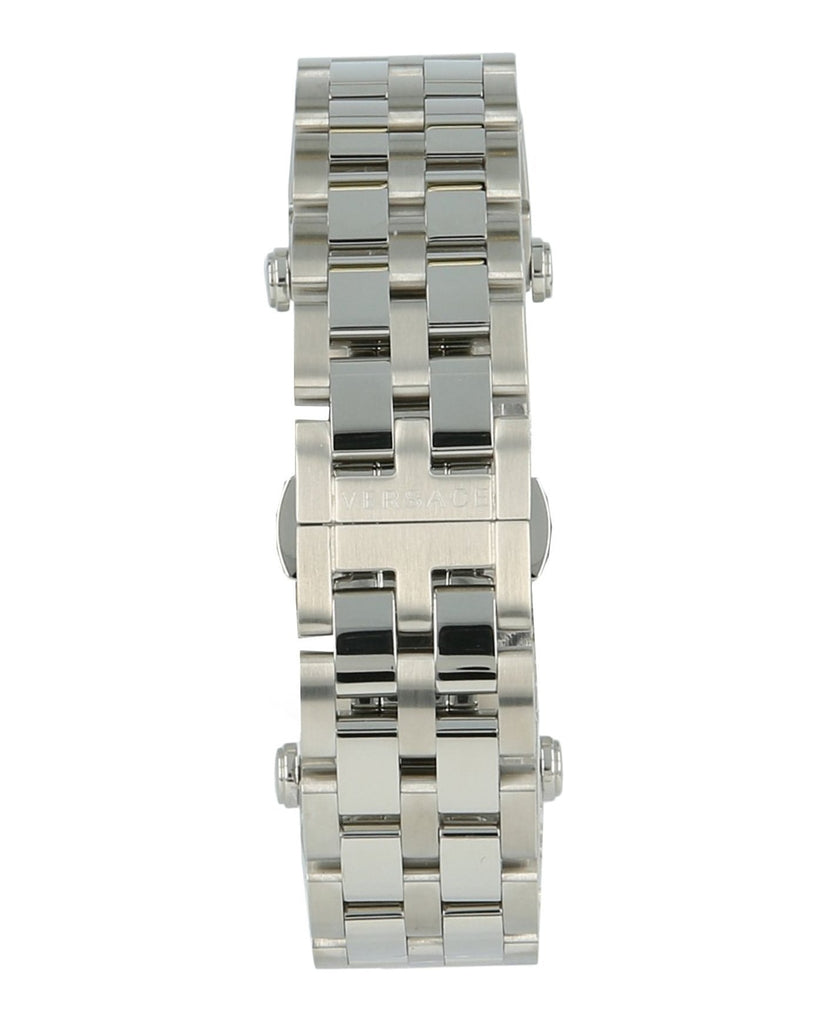  Shop Authentic Versace V-Race Sport Black Dial Silver Steel Strap Watch for Men - VAH010016 - Luxxuri