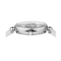 Versace Palazzo Empire White Dial White Leather Strap Watch for Women - VCO010017