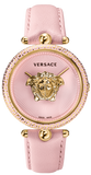  Shop Authentic Versace Palazzo Empire Pink Dial Pink Leather Strap Watch for Women - VCO030017 - Luxxuri