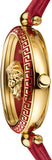  Shop Authentic Versace Palazzo Empire Red Dial Red Leather Strap Watch for Women - VCO120017 - Luxxuri