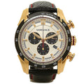  Shop Authentic Versace V-Ray Chronograph White Dial Black Leather Strap Watch for Men - VDB040014 - Luxxuri