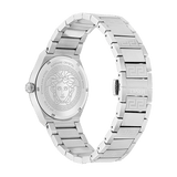  Shop Authentic Versace V-Auria Quartz Turquoise Dial Silver Steel Strap Watch for Women - VE0F00225 - Luxxuri