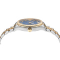  Shop Authentic Versace Hellenyium Quartz Blue Dial Two Tone Steel Strap Watch for Men - VEVK00520 - Luxxuri