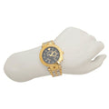  Shop Authentic Versace V-Race Quartz Black Dial Gold Steel Strap Watch For Men - VEBV00519 - Luxxuri