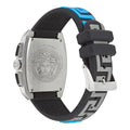  Shop Authentic Versace Dominus Chronograph Silver Dial Black Rubber Strap Watch For Men - VE6H00123 - Luxxuri