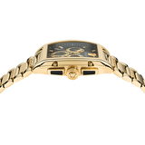  Shop Authentic Versace Dominus Chronograph Black Dial Gold Steel Strap Watch For Men - VE6H00523 - Luxxuri