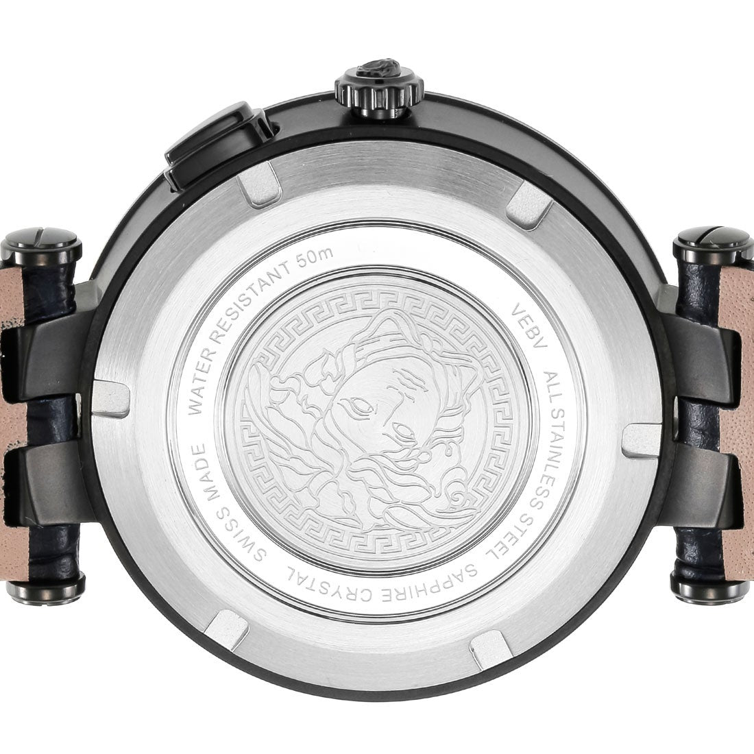  Shop Authentic Versace V Race Chronograph Quartz Blue Dial Blue Leather Strap Watch For Men - VEBV00419 - Luxxuri