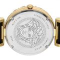  Shop Authentic Versace Palazzo Empire Greca Black Dial Black Leather Strap Watch for Women - VEDV00119 - Luxxuri