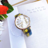  Shop Authentic Versace V-Circle The Clans Edition Silver Dial Multicolor Leather Strap Watch for Women - VE8100118 - Luxxuri