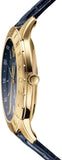  Shop Authentic Versace Univers Navy Blue Dial Navy Blue Leather Strap Watch for Men - VEBK00318 - Luxxuri