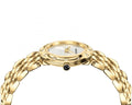  Shop Authentic Versace V-Flare Quartz Silver Dial Gold Steel Strap Watch for Women - VEBN00818 - Luxxuri