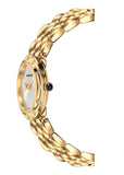  Shop Authentic Versace V-Flare Quartz Silver Dial Gold Steel Strap Watch for Women - VEBN00818 - Luxxuri