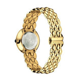  Shop Authentic Versace V Flare Diamonds Silver Dial Gold Steel Strap Watch for Women - VEBN00918 - Luxxuri