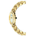  Shop Authentic Versace V Flare Diamonds Silver Dial Gold Steel Strap Watch for Women - VEBN00918 - Luxxuri