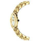  Shop Authentic Versace V Flare Diamonds Silver Dial Gold Steel Strap Watch for Women - VEBN00918 - Luxxuri