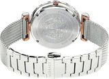  Shop Authentic Versace Palazzo Empire Silver Dial Silver Mesh Bracelet Watch for Women - VEDV00419 - Luxxuri