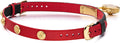 Versace Medusa Lock Icon Gold Dial Red Leather Strap Watch for Women - VEDW00119