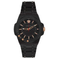  Shop Authentic Versace Chain Reaction Quartz Black Dial Black Steel Strap Watch for Men - VEDY00719 - Luxxuri