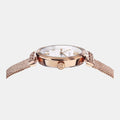  Shop Authentic Versace Meander White Dial Rose Gold Mesh Bracelet Watch for Women - VELW00620 - Luxxuri