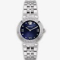  Shop Authentic Versace Daphnis Analog Blue Dial Silver Steel Strap Watch for Women - VEOCA0124 - Luxxuri