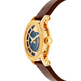  Shop Authentic Versace Code Quartz Blue Dial Brown Leather Strap Watch For Men - VEPO00220 - Luxxuri