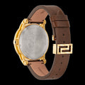  Shop Authentic Versace Code Quartz Blue Dial Brown Leather Strap Watch For Men - VEPO00220 - Luxxuri
