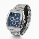  Shop Authentic Versace Dominus Chronograph Blue Dial Silver Steel Strap Watch For Men - VE6H00423 - Luxxuri