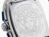  Shop Authentic Versace Dominus Chronograph Blue Dial Silver Steel Strap Watch For Men - VE6H00423 - Luxxuri