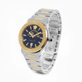  Shop Authentic Versace Greca Logo Moonphase Black Dial Two Tone Steel Strap Watch for Men - VE7G00223 - Luxxuri