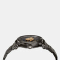  Shop Authentic Versace Palazzo Empire Quartz Black Dial Black Steel Strap Watch For Men - VEDB00518 - Luxxuri
